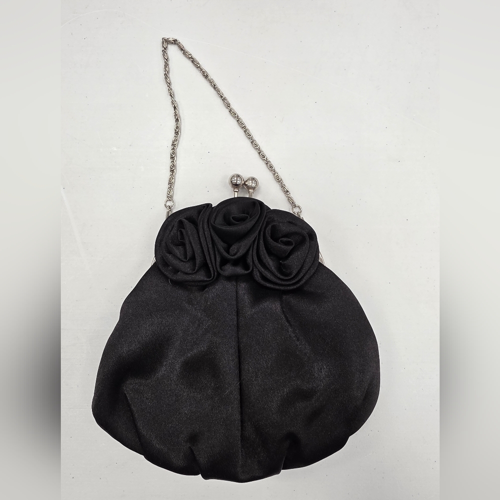 Bijoux Terner Black Velvet Clutch
